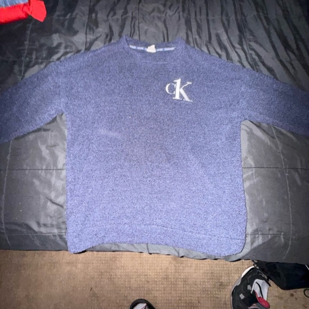 Calvin Klein Men's Blue Sweater